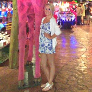 H&M Floral Romper with Pockets